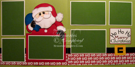 Ho Ho Ho Merry Christmas Layout