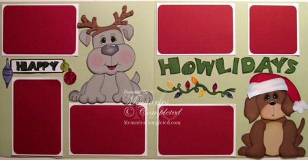 Happy Howlidays Layout