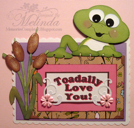 Toadally Love You Border