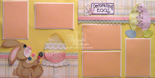 Decorating Eggs Layout