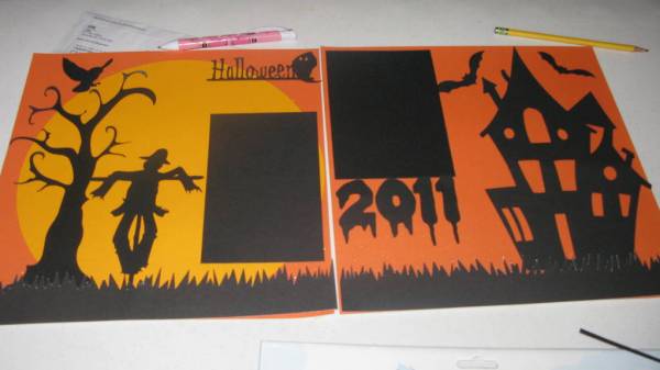 Halloween Layout
