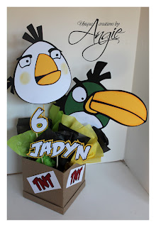 angry birds centerpieces