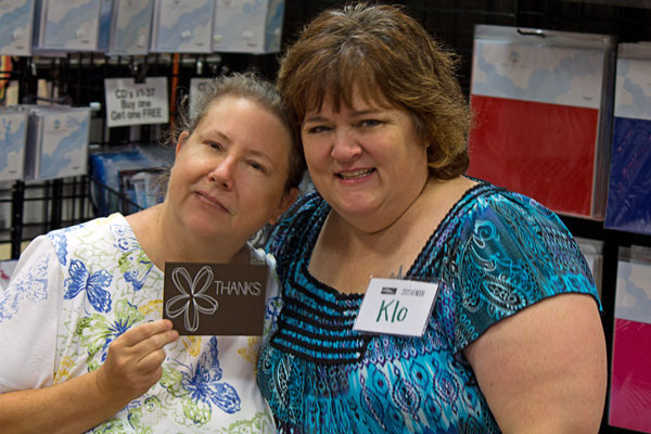 Klo Oxford and Jo-Anne Price at CKC Valley Forge 7-30-2011