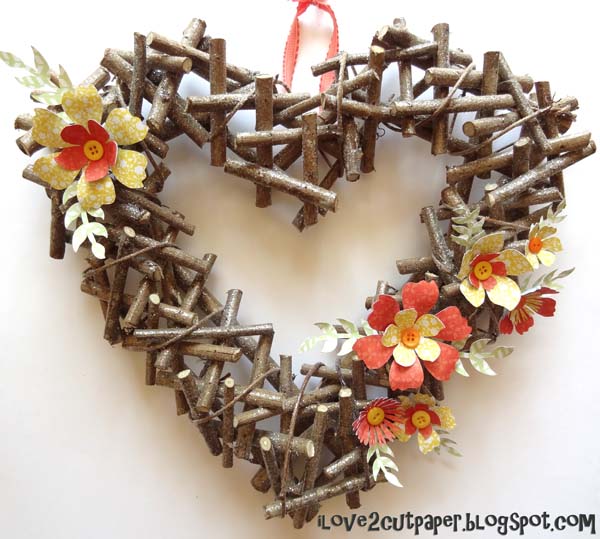Decorative Flower Wreath