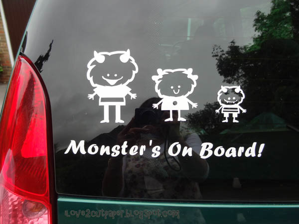 Car Stickers TUTORIAL with vinyl