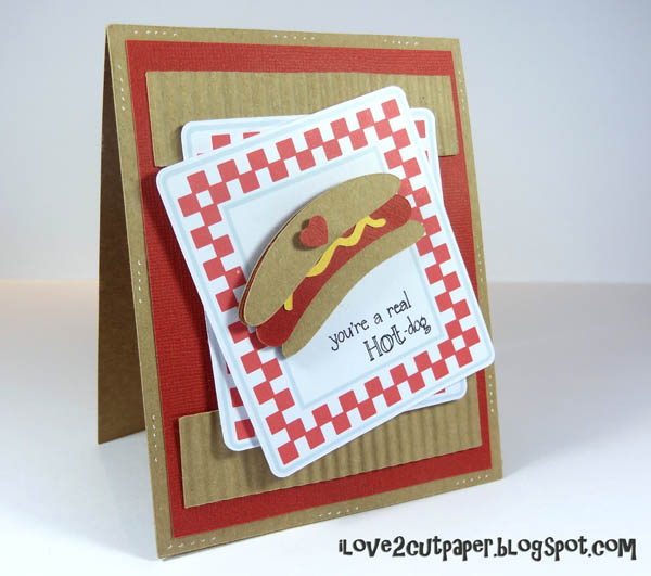 Hot Dog card