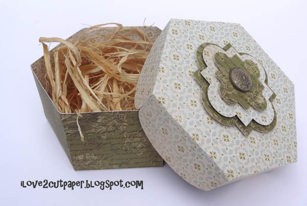 Hexagonal Decorative Gift Boxes