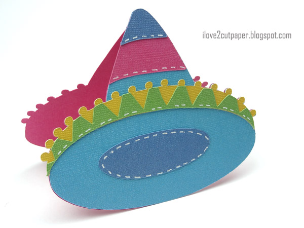 Sombrero Shaped Card