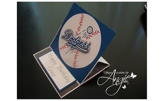dodgers bday card