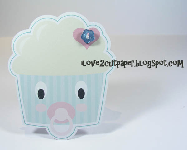 Baby Cakes Shaped cards