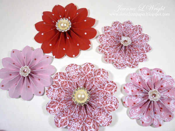 Accordion Fold Rosettes