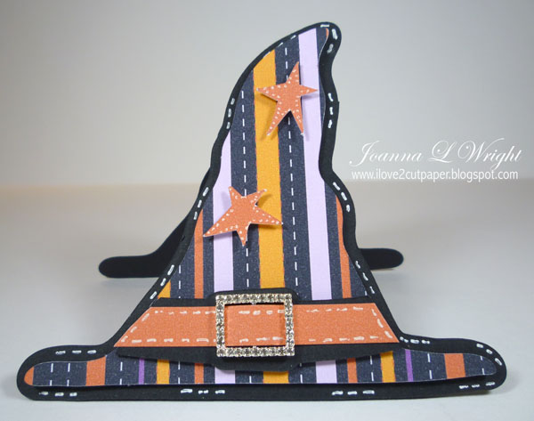 Witches Hat Shaped Card