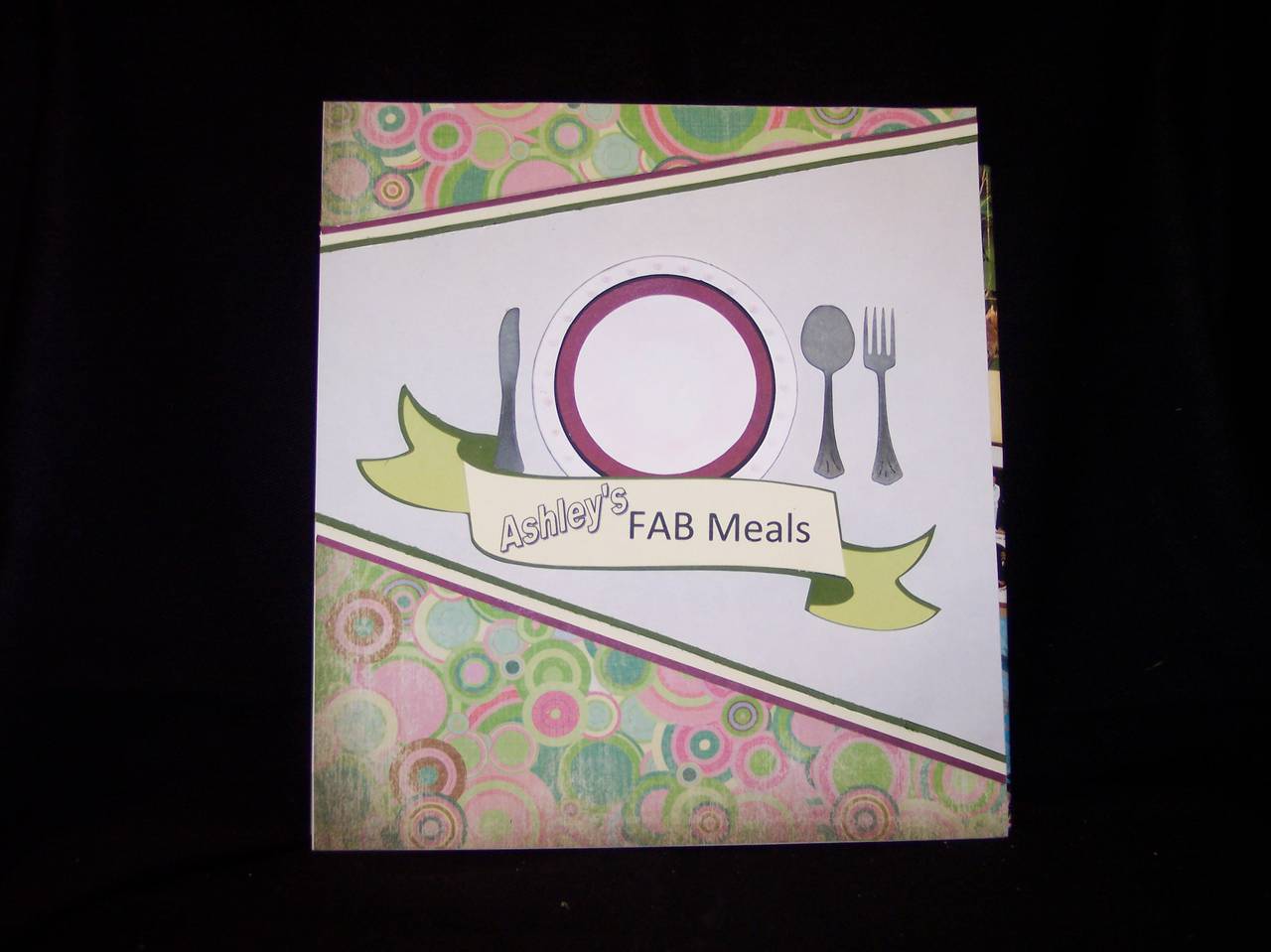 cook book cover
