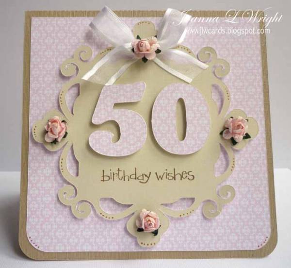 50th Birthday Card