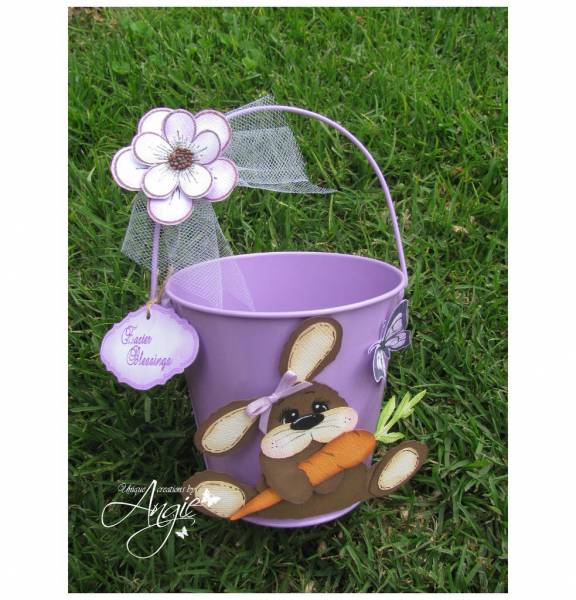 easter bunny pail