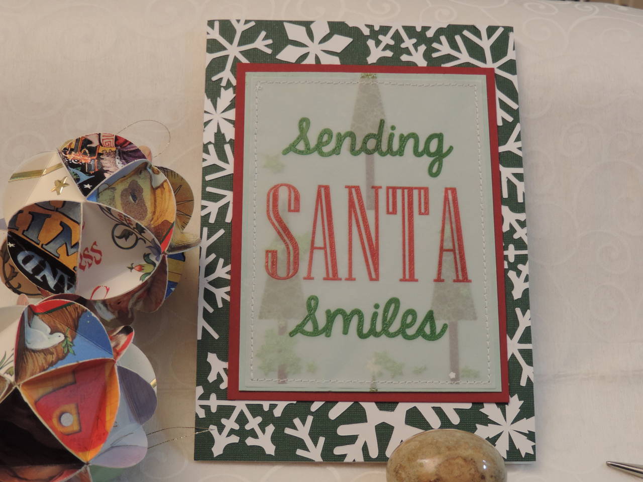 Sending Santa Smiles Card