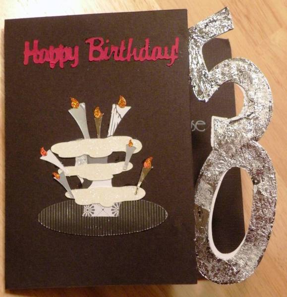 50th Birthday Card