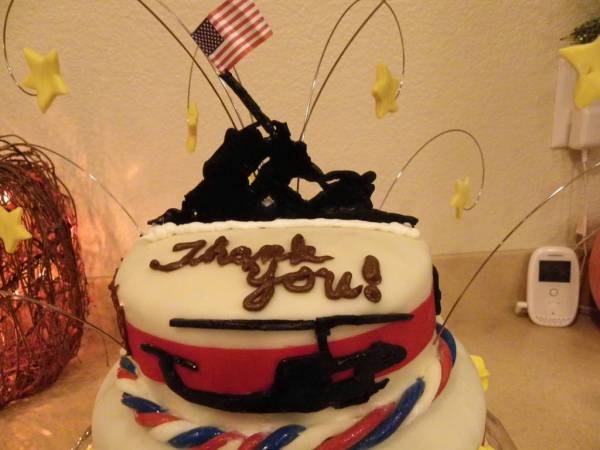 Veteran's Day Cake