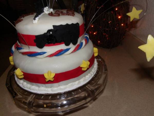 Veteran's Day Cake