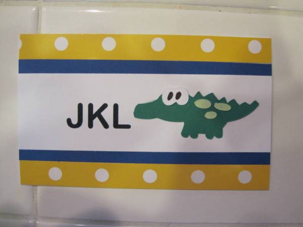 Kindergarten Library Tags