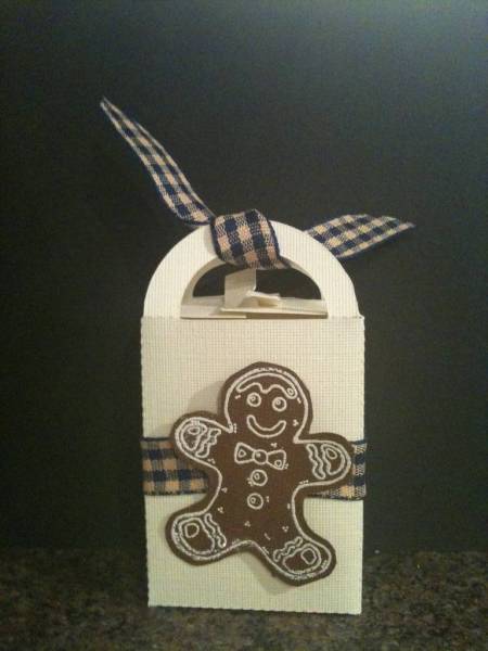 Gingerbread men boxes