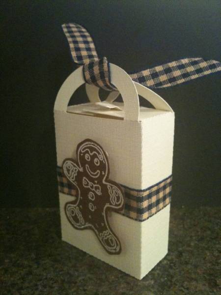 Gingerbread men boxes