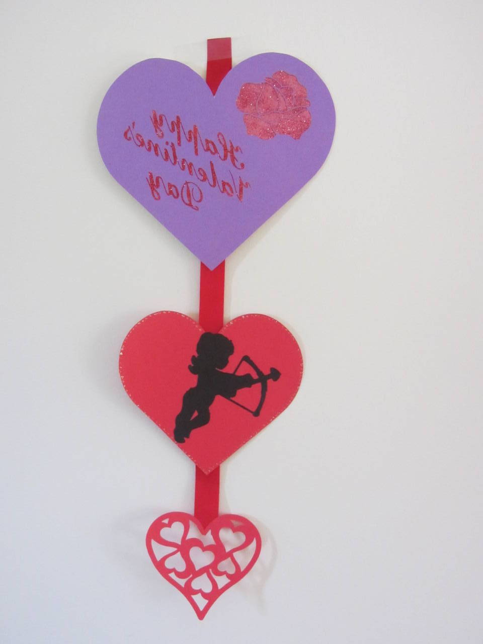 Valentine 'Wreath' for my daughter in NYC