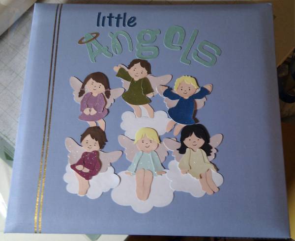 Little Angels Scrapbook Cover