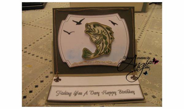 fish birthday card