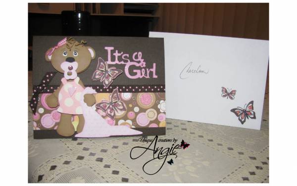 it's a girl card