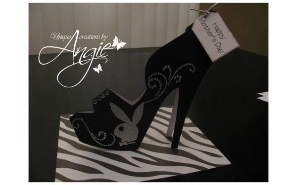 Stiletto card