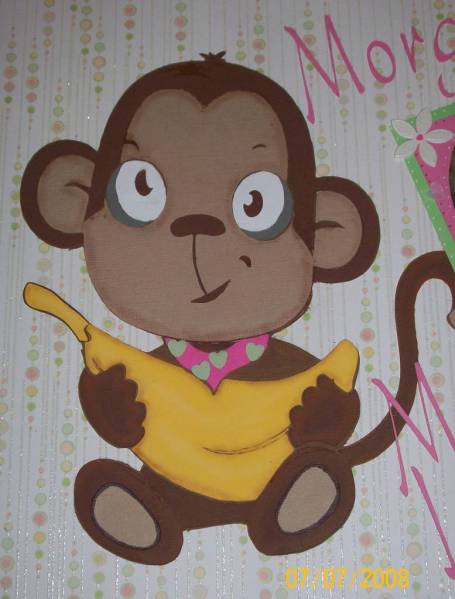 Monkey Love Scrapbook Page