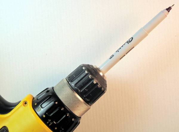 Using Sharpie UF with Pen Holder