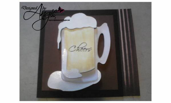 Beer jug card