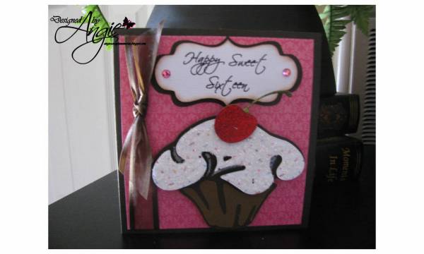 sweet sixteen card