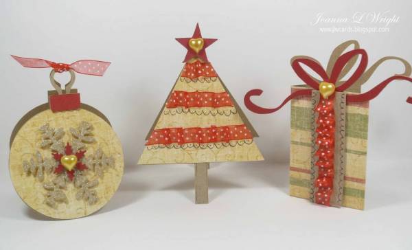 Shaped Christmas Card Set