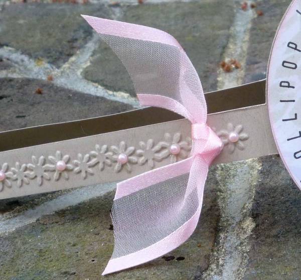 Lollipop Shaped Card