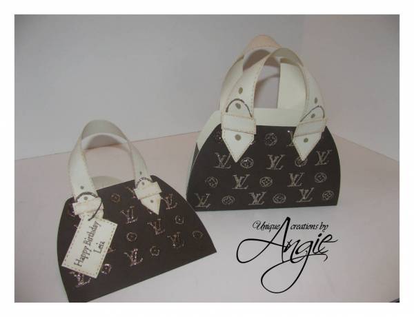 loui vuitton card and purse box  gift set