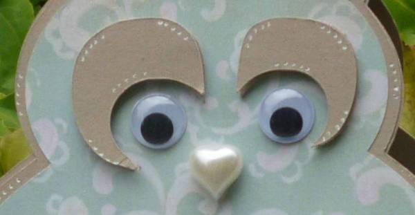 Owl Shaped Card