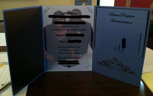 Wedding Invitation - Inside