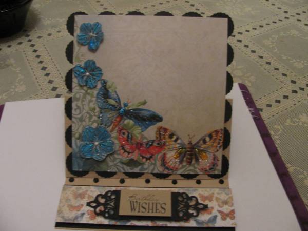 butterfly card