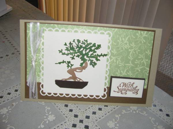 sympathy card
