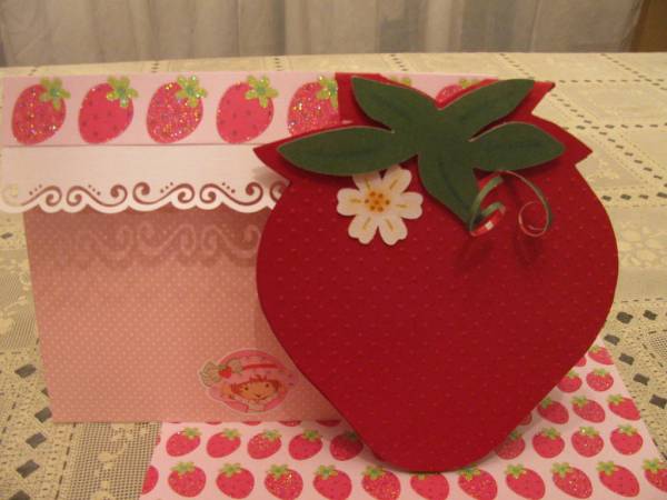 Strawberry invitation