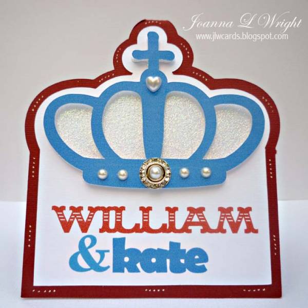 The Royal Wedding Shaped Card