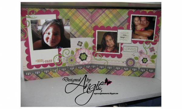 scrapbook layout