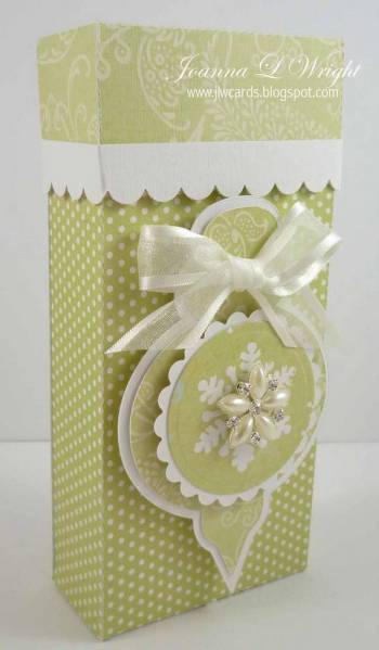 Shaped Christmas Ornament template and box template