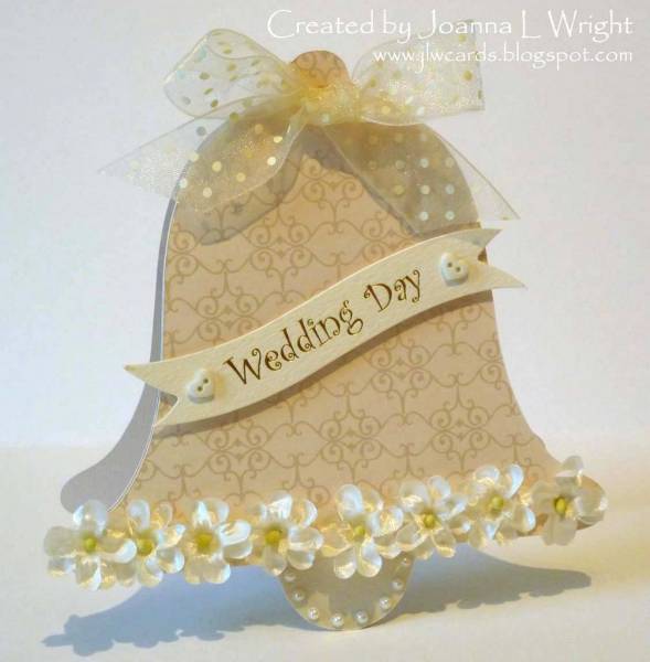 Wedding Bell Shaped Card