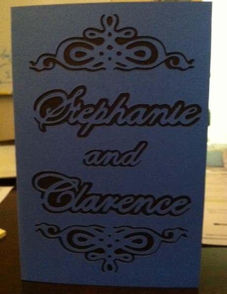 Daughter's Wedding Invitation