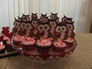 owl cupcakes