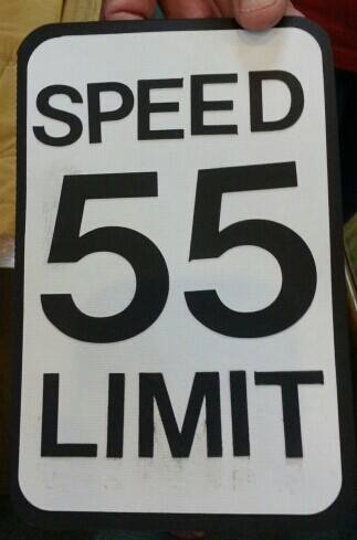 Speed Limit Card